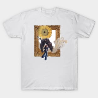 Sunflower sitting on top of the world T-Shirt